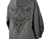 Celtic Dragon Jacket - Tweed Grey