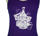 "Scottish Whisky Girl" Tank Top - Purple